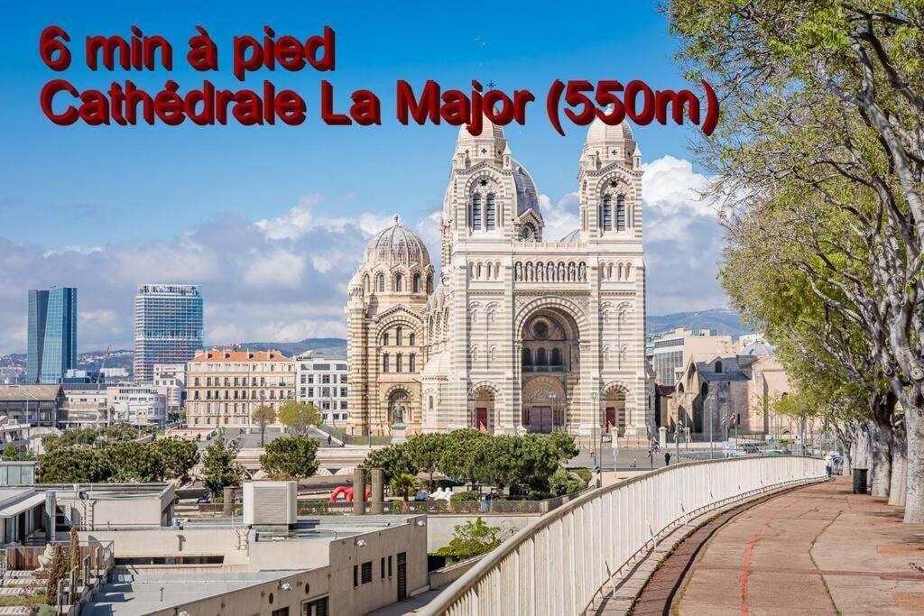 Appartement 5*, Climatise, Avec Terrasse Au Quartier Le Panier مارسيليا المظهر الخارجي الصورة