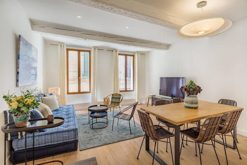 Appartement 5*, Climatise, Avec Terrasse Au Quartier Le Panier مارسيليا المظهر الخارجي الصورة