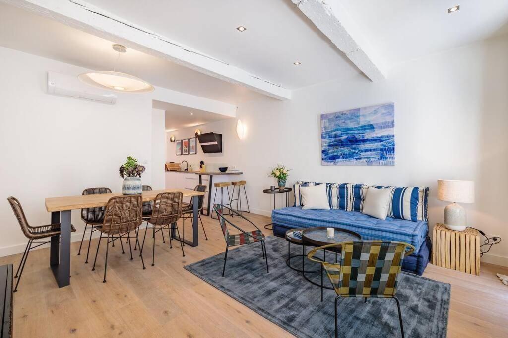 Appartement 5*, Climatise, Avec Terrasse Au Quartier Le Panier مارسيليا المظهر الخارجي الصورة